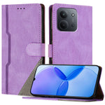 For Xiaomi Redmi 15C 5G (EU) (173mm) / Xiaomi Redmi 15C 4G (EU) (173mm) Leather Case Triangle Patchwork Wallet Stand Shockproof Phone Cover