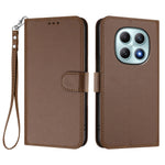 For Xiaomi Poco M8 5G / Redmi Note 15 5G (Global) / 15 4G (Global) Leather Case Wallet Stand Phone Cover with Wrist Strap