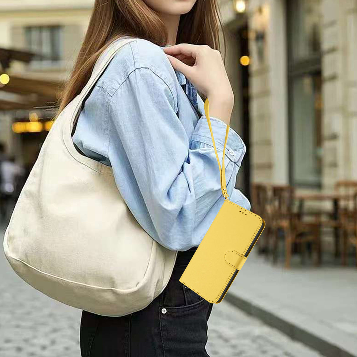 For Xiaomi Poco M8 5G / Redmi Note 15 5G (Global) / 15 4G (Global) Leather Case Wallet Stand Phone Cover with Wrist Strap