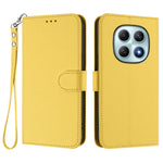 For Xiaomi Poco M8 5G / Redmi Note 15 5G (Global) / 15 4G (Global) Leather Case Wallet Stand Phone Cover with Wrist Strap
