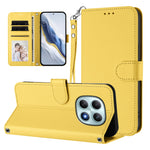 For Xiaomi Poco M8 5G / Redmi Note 15 5G (Global) / 15 4G (Global) Leather Case Wallet Stand Phone Cover with Wrist Strap