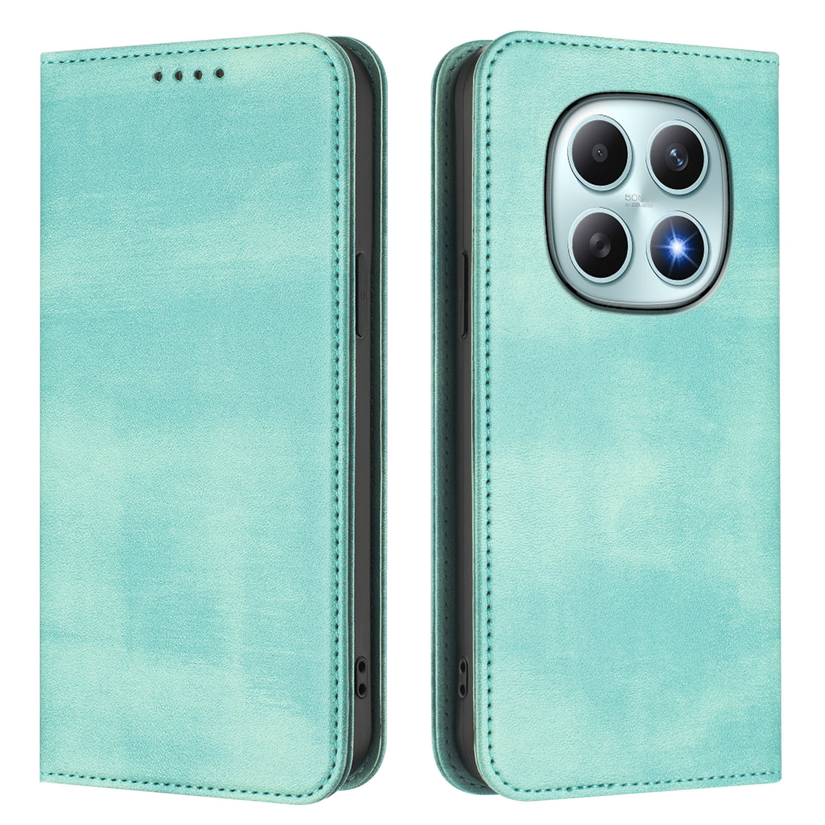 For Xiaomi Poco M8 5G / Redmi Note 15 5G (Global) / 15 4G (Global) Wallet Cases Retro Texture RFID Blocking Leather Phone Cover