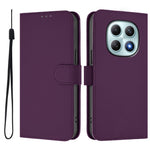 For Xiaomi Poco M8 5G / Redmi Note 15 5G (Global) / 15 4G (Global) Case Solid Color Wallet Leather Phone Cover with Strap