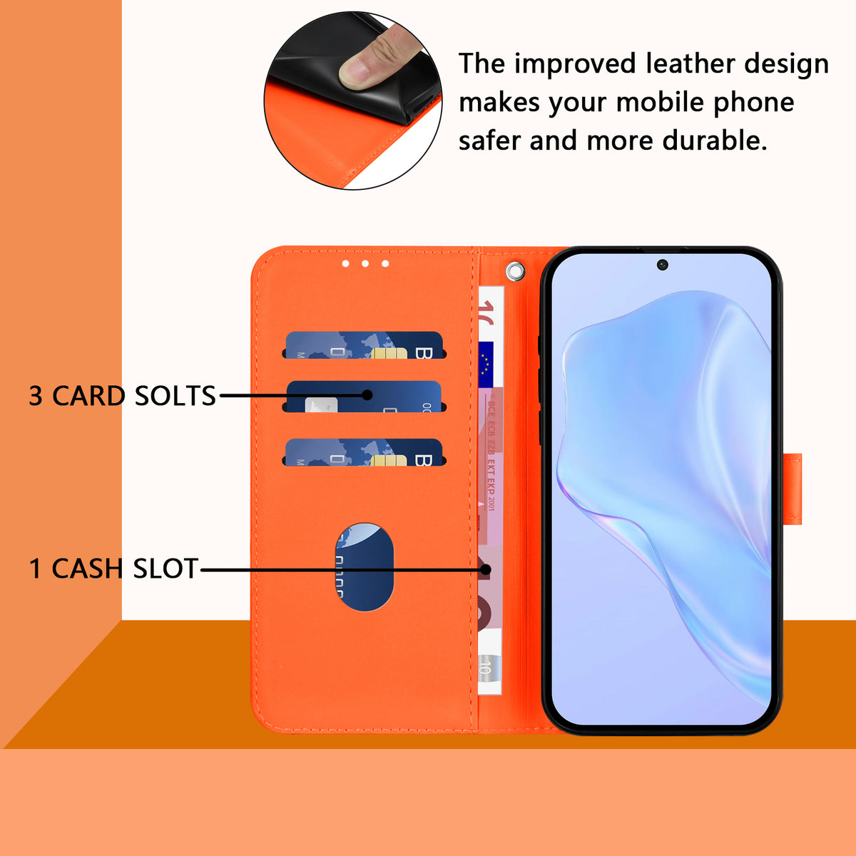 Xiaomi Poco M8 5G / Redmi Note 15 5G (Global) / 15 4G (Global) Fodral Enfärgat Plånboksfodral i Läder med Mobilrem