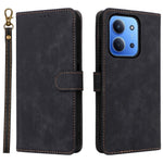 Phone Case for Xiaomi Redmi 15C 4G (EU) (173mm) / 15C 5G (EU) (173mm) / Poco C85 4G (173mm) Wallet RFID Blocking PU Leather Cover Stand with Strap