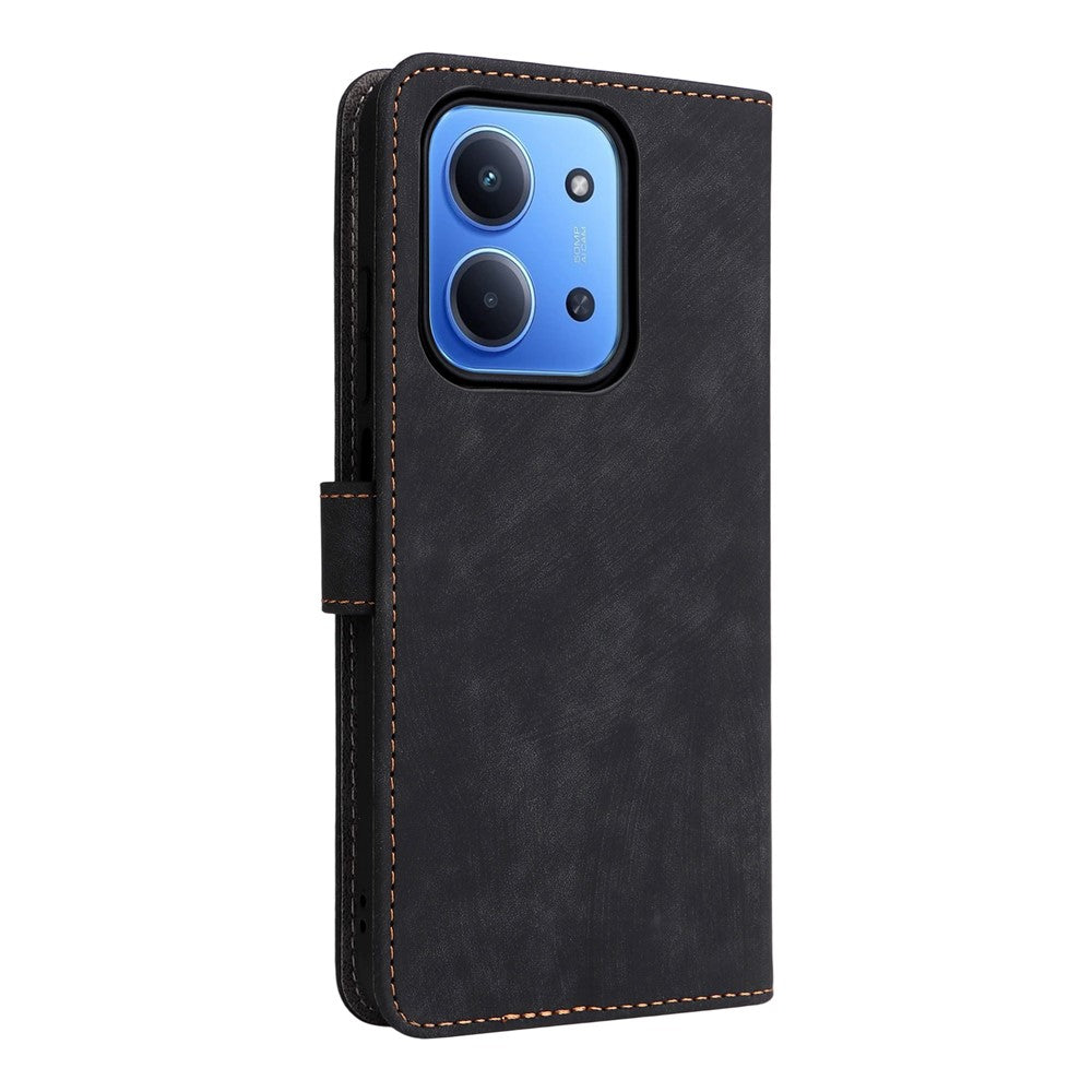 Phone Case for Xiaomi Redmi 15C 4G (EU) (173mm) / 15C 5G (EU) (173mm) / Poco C85 4G (173mm) Wallet RFID Blocking PU Leather Cover Stand with Strap