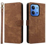 Phone Case for Xiaomi Redmi 15C 4G (EU) (173mm) / 15C 5G (EU) (173mm) / Poco C85 4G (173mm) Wallet RFID Blocking PU Leather Cover Stand with Strap