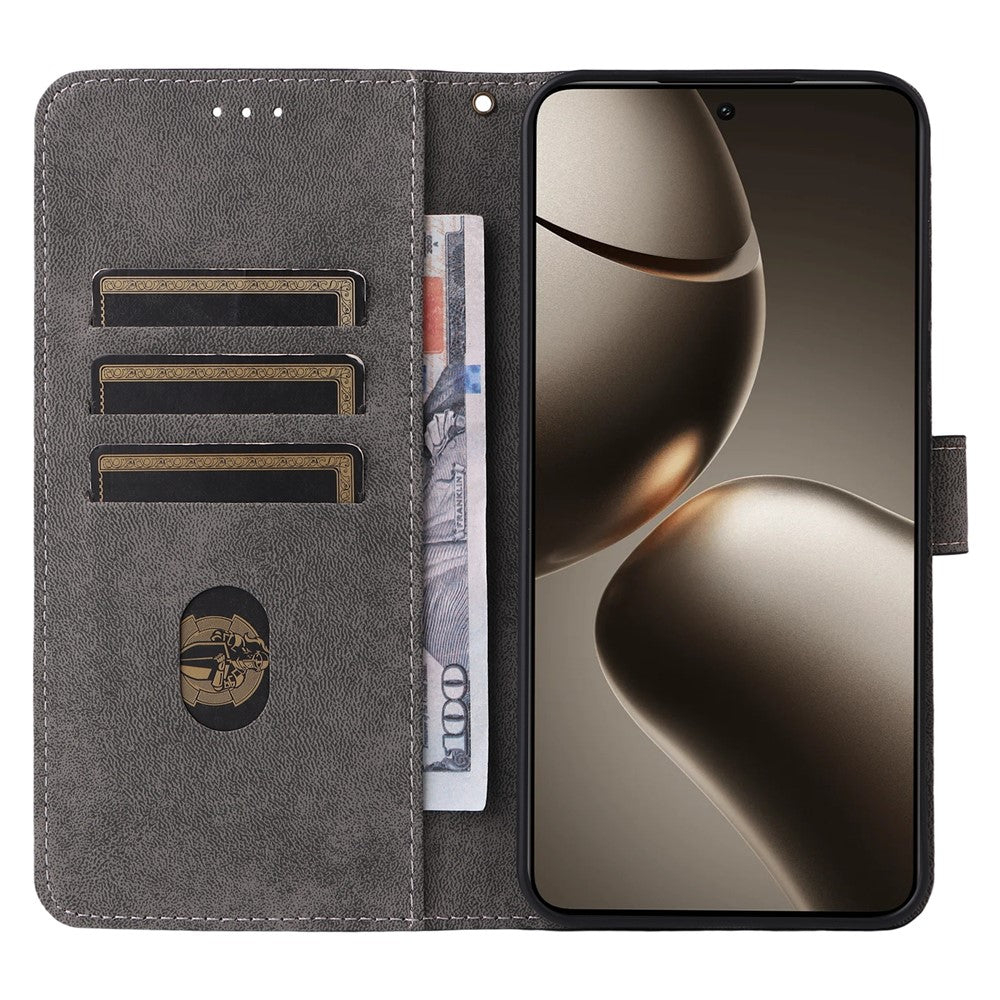 For Xiaomi 15T Case Wallet RFID Blocking PU Leather Phone Cover Stand with Strap