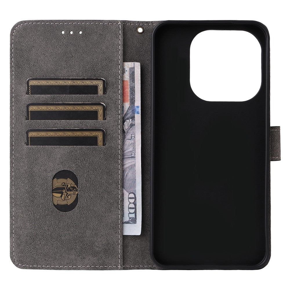 For Xiaomi 15T Case Wallet RFID Blocking PU Leather Phone Cover Stand with Strap