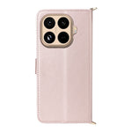 For Xiaomi 15T Pro Case with Shoulder / Wrist Strap Leather Phone Cover Stand Wallet