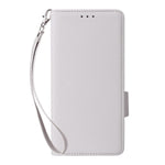 For Xiaomi 15T Pro Case Litchi Texture Wallet Leather Phone Cover with Wrist Strap