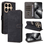 For Xiaomi 15T Pro Case Wallet RFID Blocking PU Leather Phone Cover Stand with Strap