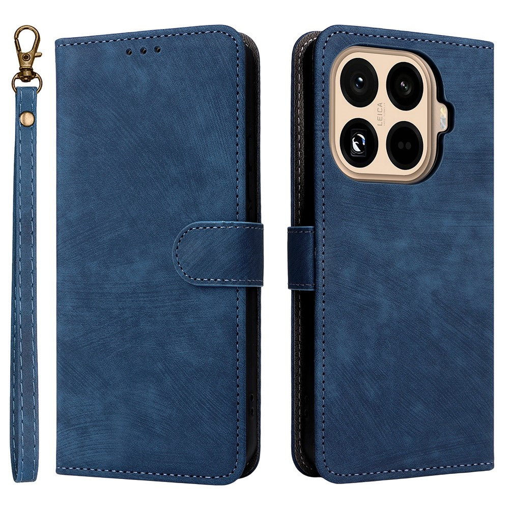 For Xiaomi 15T Pro Case Wallet RFID Blocking PU Leather Phone Cover Stand with Strap