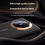 For Huawei Mate XTs Ultimate Case with View Window Auto Wake / Sleep PU Leather Flip Smart Phone Cover