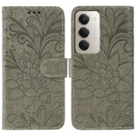 For Xiaomi Redmi 15 4G (EU) (171mm) Case Lace Flowers PU Leather Flip Wallet Phone Cover