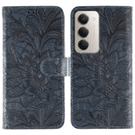 For Xiaomi Redmi 15 4G (EU) (171mm) Case Lace Flowers PU Leather Flip Wallet Phone Cover