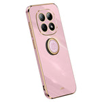 XINLI For Xiaomi Poco M8 5G / Redmi Note 15 5G (Global) Case Ring Kickstand Electroplating TPU Phone Cover