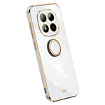 XINLI For Xiaomi Redmi Note 15 Pro 5G (Global) Case Ring Kickstand Electroplating TPU Phone Cover