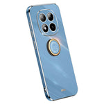 XINLI For Xiaomi Redmi Note 15 Pro 5G (Global) Case Ring Kickstand Electroplating TPU Phone Cover