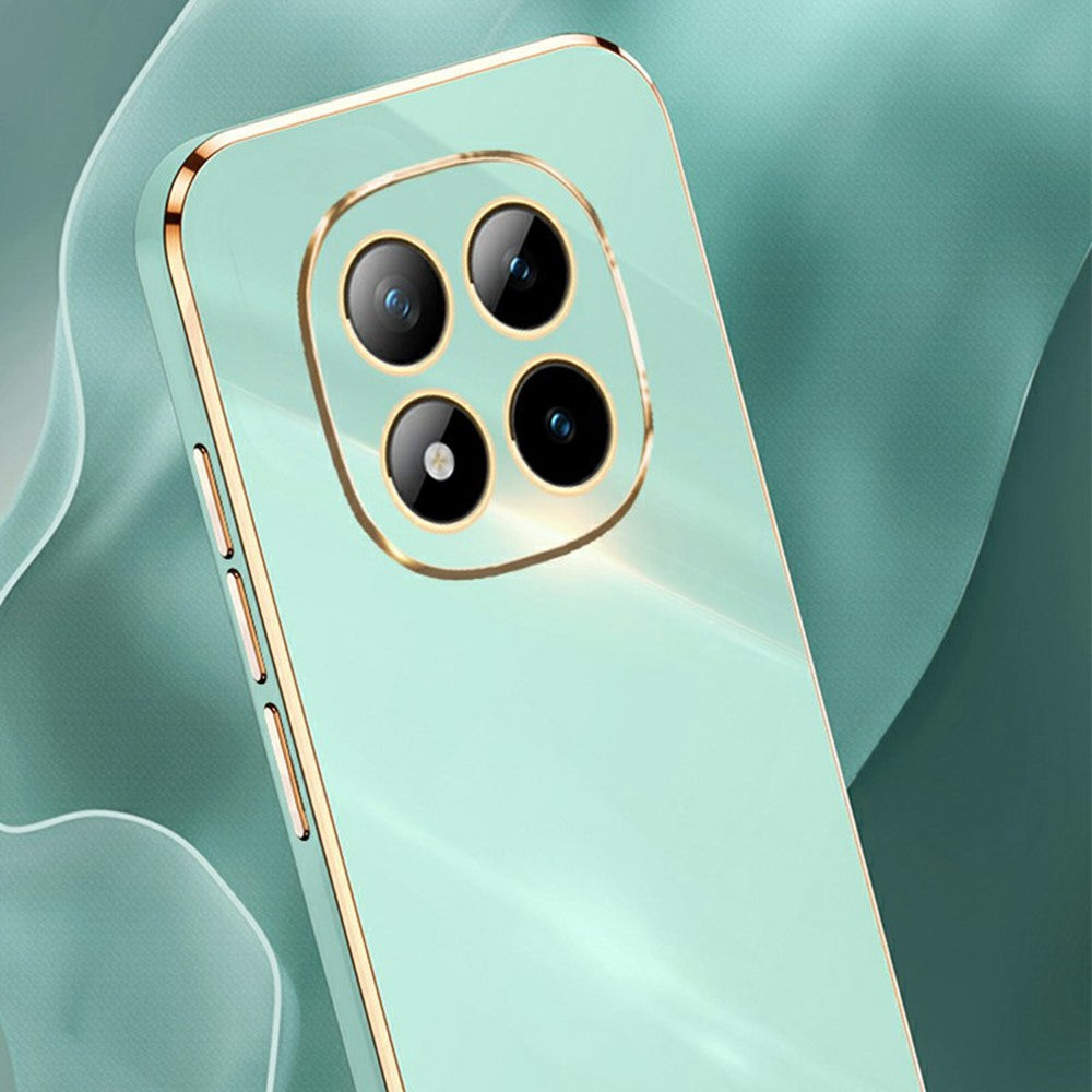 XINLI For Xiaomi Poco M8 Pro 5G / Redmi Note 15 Pro+ 5G (Global) Case TPU Phone Cover with Electroplating Frame