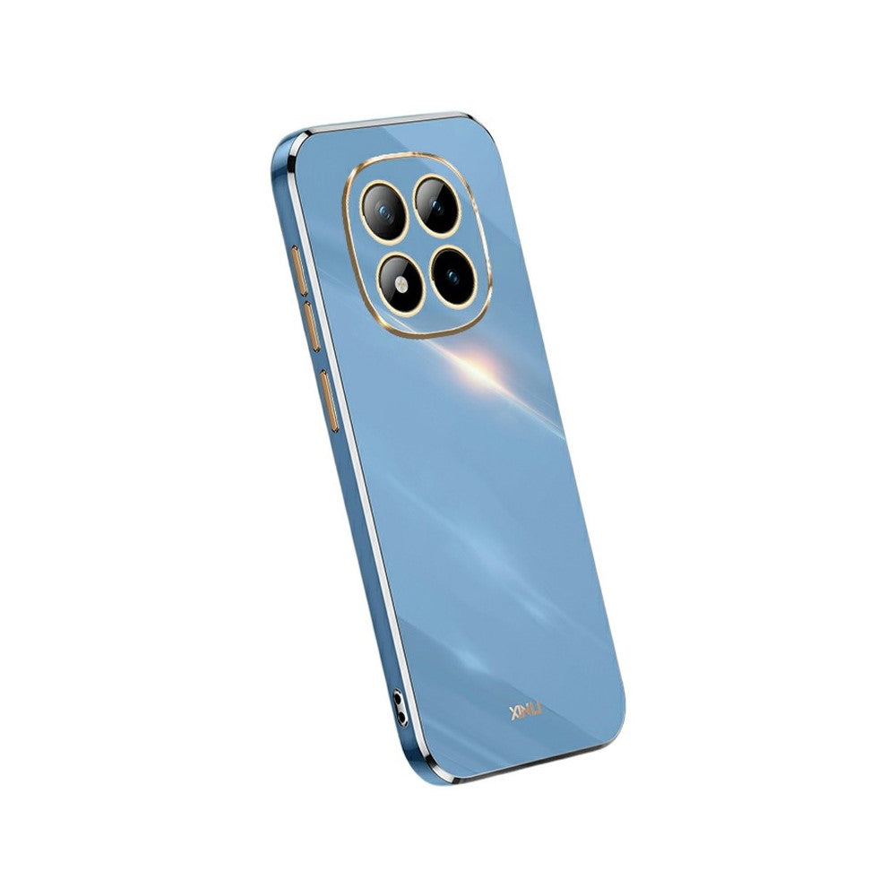 XINLI For Xiaomi Poco M8 Pro 5G / Redmi Note 15 Pro+ 5G (Global) Case TPU Phone Cover with Electroplating Frame