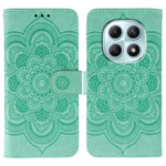 For Xiaomi Poco M8 5G / Redmi Note 15 5G (Global) / 15 4G (Global) Case PU Leather Mandala Imprinted Design Wallet Phone Cover with Wrist Strap