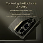 NILLKIN Til Samsung Galaxy Z Fold7 5G Magnetisk Cover Kulfibertekstur TPU + PC Stødsikkert Telefoncover