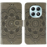 For Xiaomi Poco M8 5G / Redmi Note 15 5G (Global) / 15 4G (Global) Case Rhinestone Decor PU Leather Mandala Imprint Phone Cover with Wrist Strap