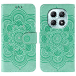 For Xiaomi Poco M8 5G / Redmi Note 15 5G (Global) / 15 4G (Global) Case Rhinestone Decor PU Leather Mandala Imprint Phone Cover with Wrist Strap