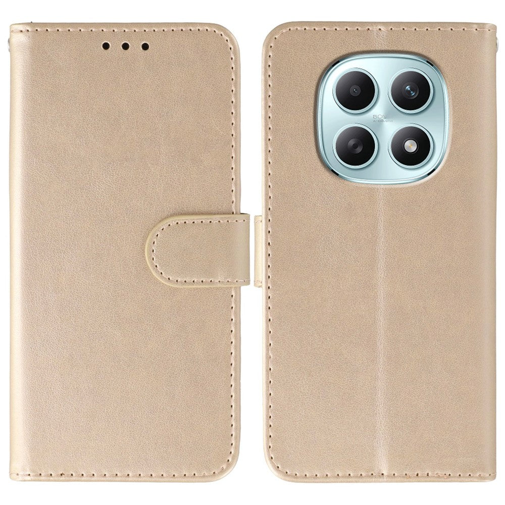 For Xiaomi Poco M8 5G / Redmi Note 15 5G (Global) / 15 4G (Global) Case PU Leather Flip Wallet Phone Cover with Strap