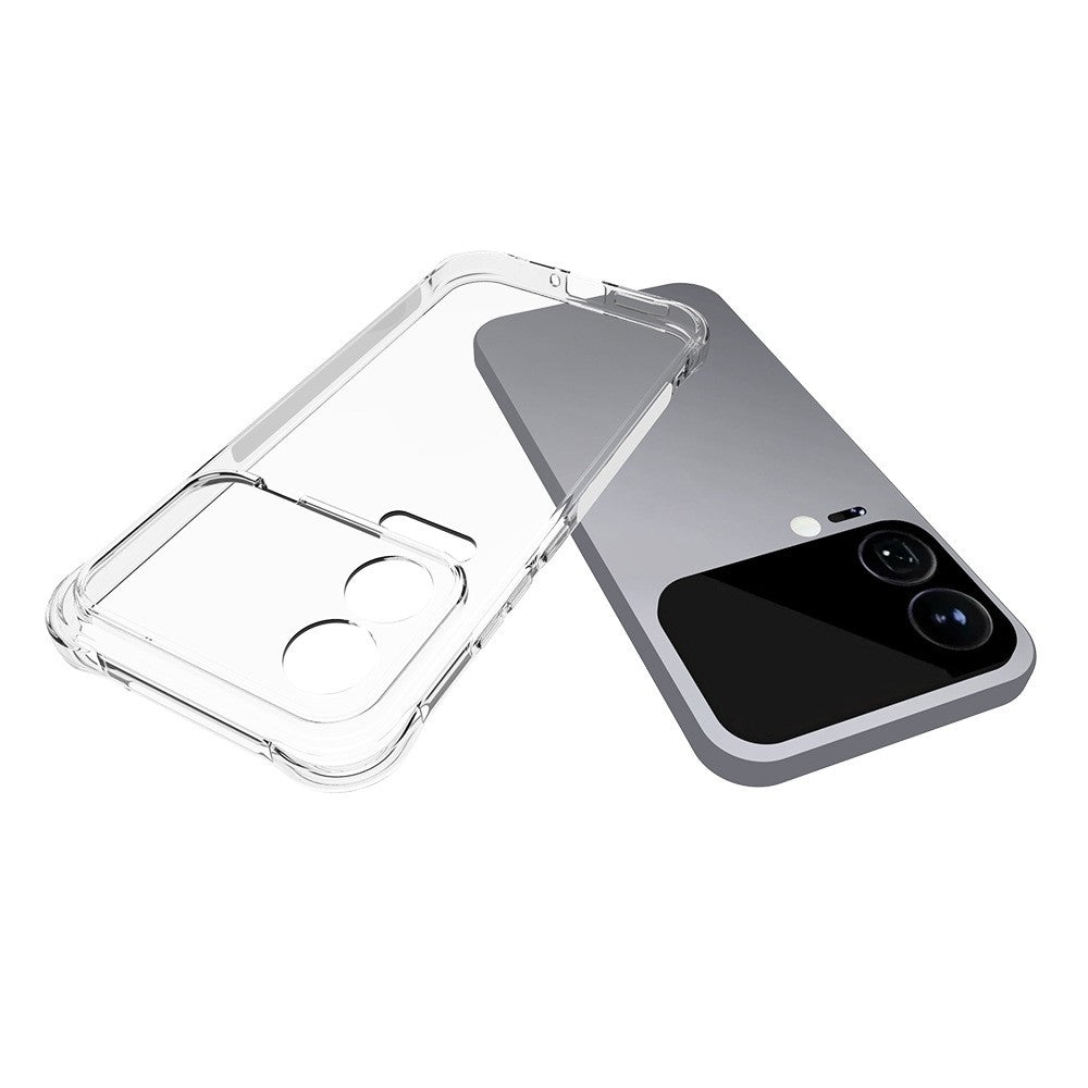 Xiaomi 17 Pro TPU-mobilskal Halkfritt transparent mobilmobilfodral