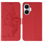 For Xiaomi Redmi Turbo 4 Pro 5G / Poco F7 5G Case Feather Imprint PU Leather Wallet Phone Cover