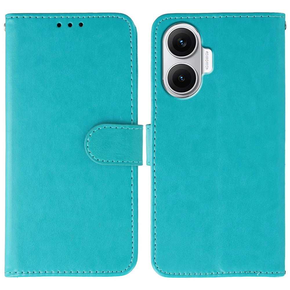 For Xiaomi Redmi Turbo 4 Pro 5G / Poco F7 5G Case PU Leather Flip Wallet Phone Cover with Strap