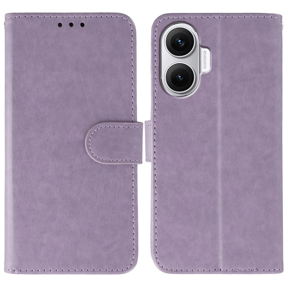 For Xiaomi Redmi Turbo 4 Pro 5G / Poco F7 5G Case PU Leather Flip Wallet Phone Cover with Strap