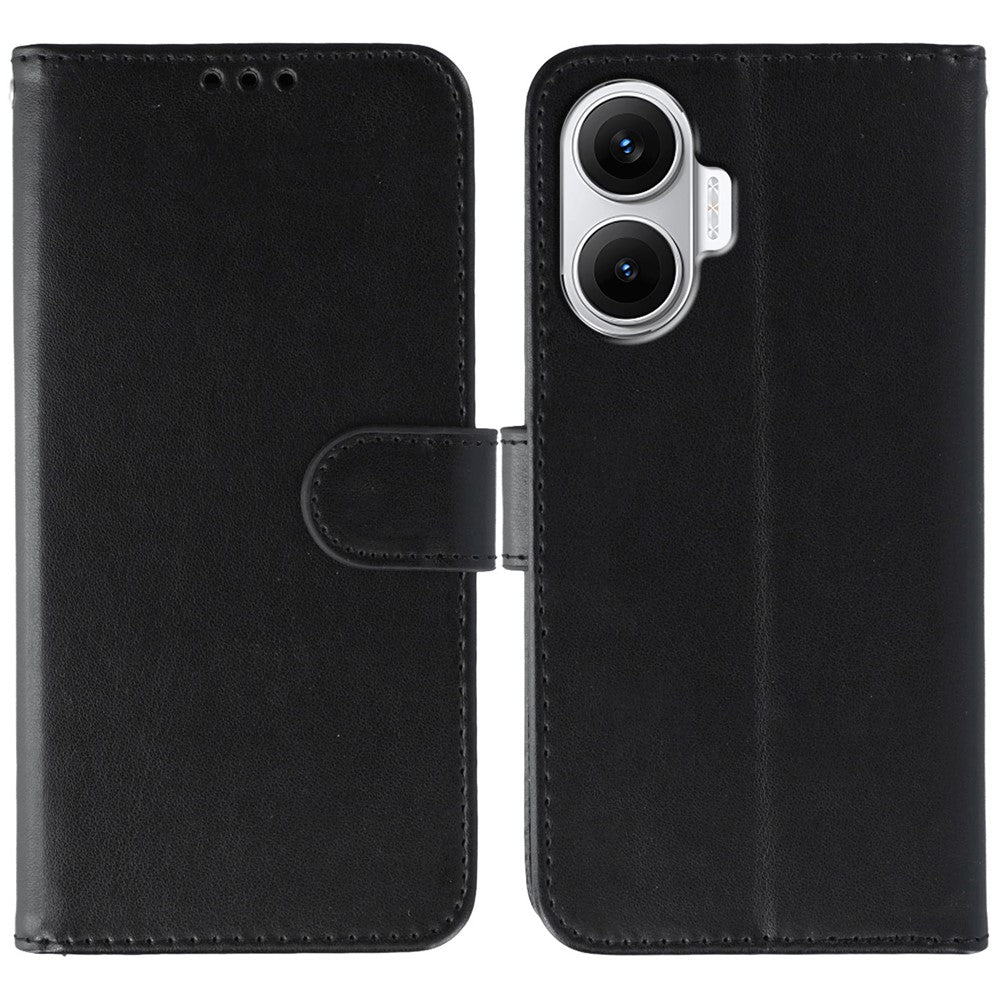 For Xiaomi Redmi Turbo 4 Pro 5G / Poco F7 5G Case PU Leather Flip Wallet Phone Cover with Strap