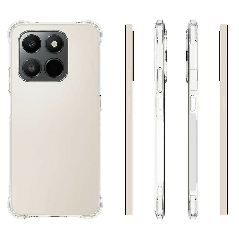 For Honor 400 Smart 5G / 4G / X7d 4G TPU Phone Case Non Slip Transparent Mobile Phone Cover