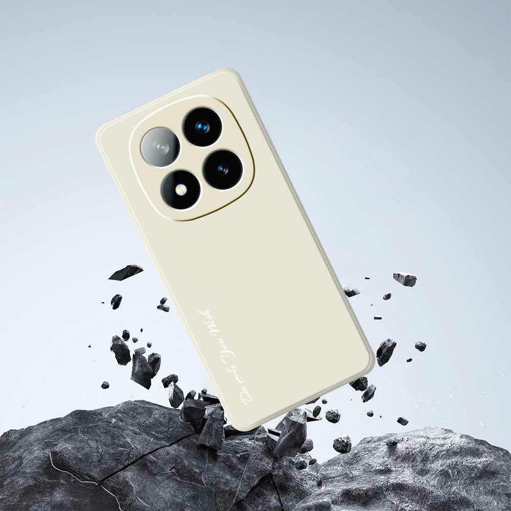 DO AS YOU WISH For Xiaomi Redmi Note 14 Pro 4G Case Straight Edge TPU Phone Back Cover Precise Cutouts