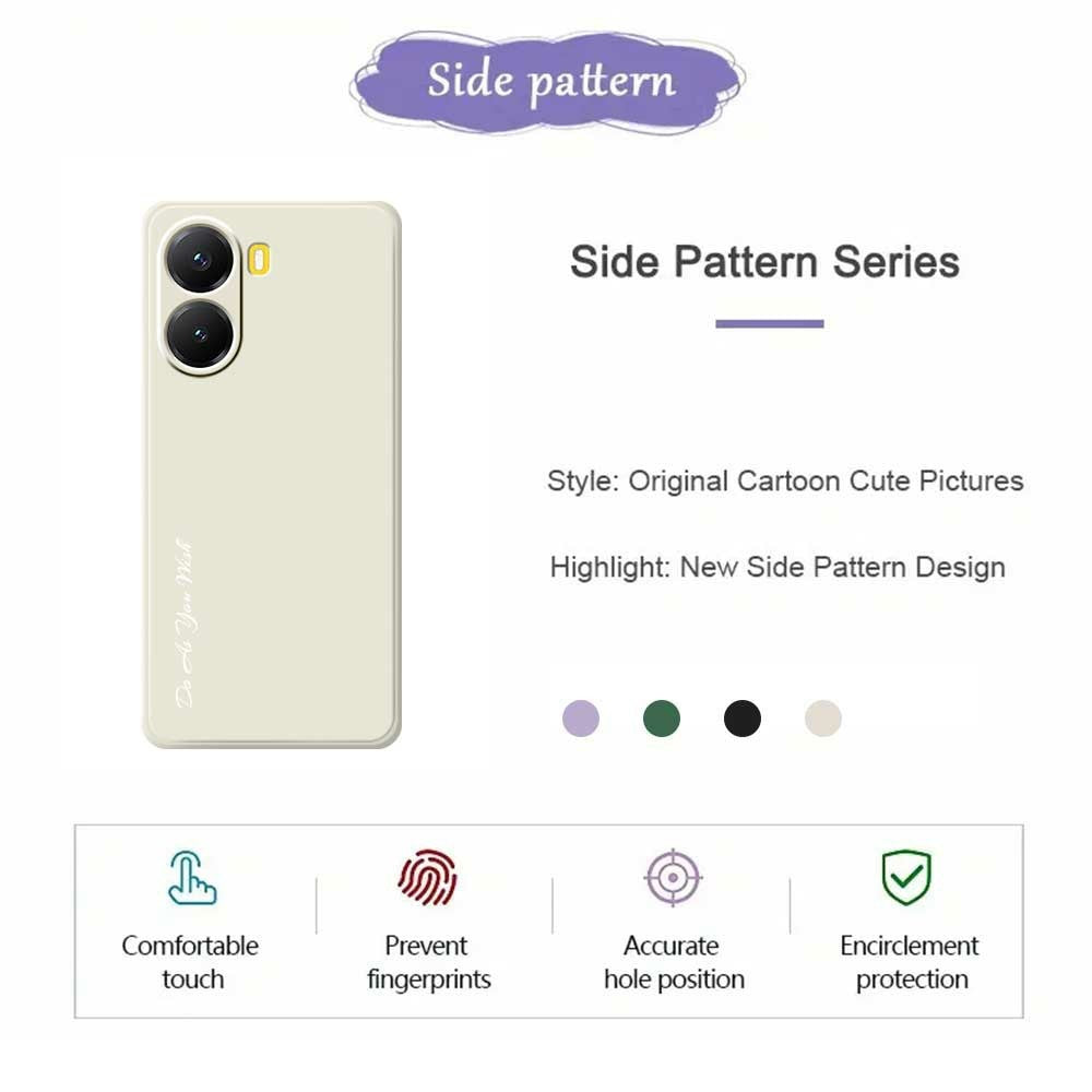 DO AS YOU WISH For Xiaomi Poco M7 Pro 5G Case Straight Edge TPU Phone Back Cover Precise Cutouts