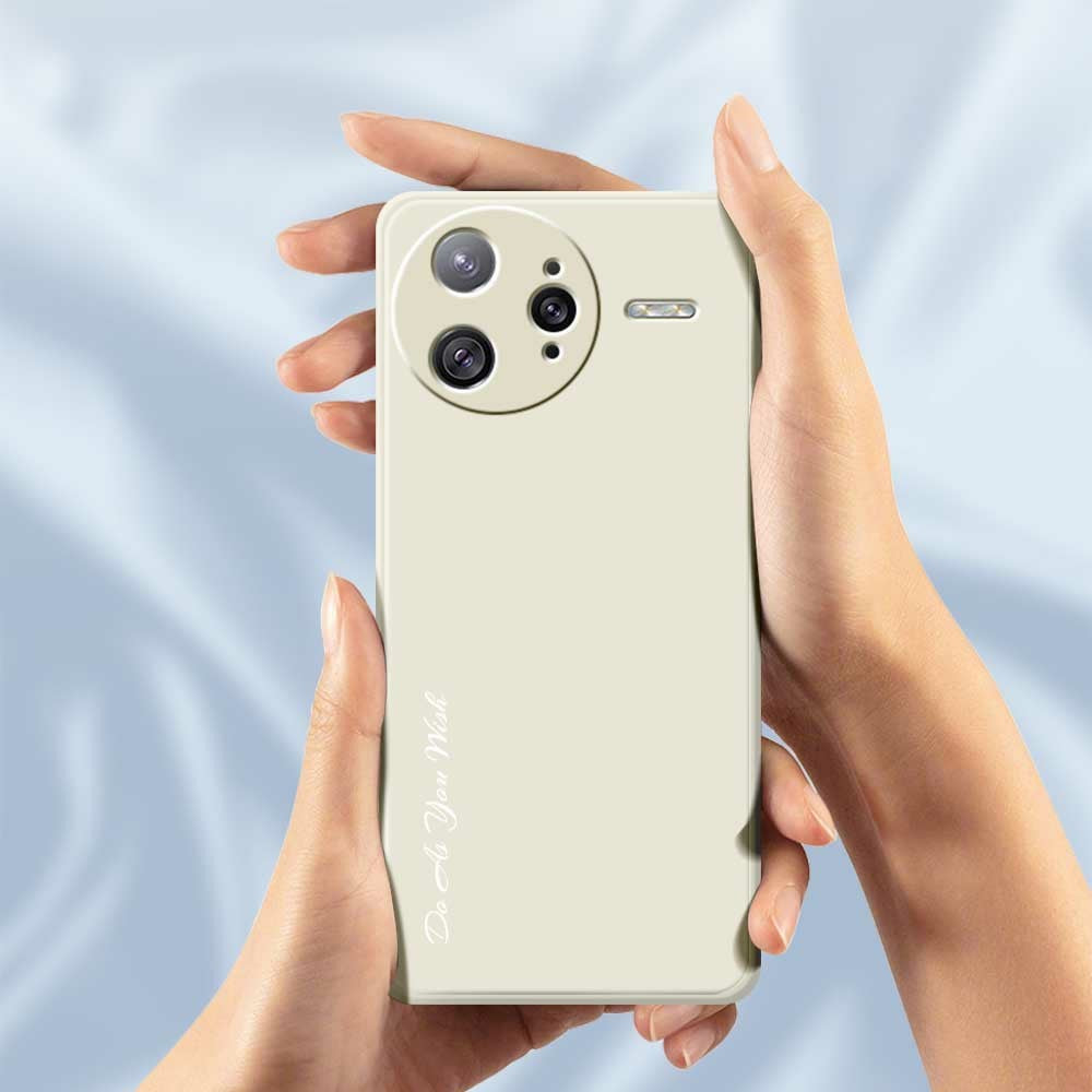 DO AS YOU WISH For Xiaomi Poco F7 Ultra 5G / Redmi K80 Pro 5G Case Straight Edge TPU Phone Back Cover Precise Cutouts