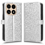 For Xiaomi 15T Wallet Case Dot Pattern Imprint PU Leather Phone Cover with Wrist Strap
