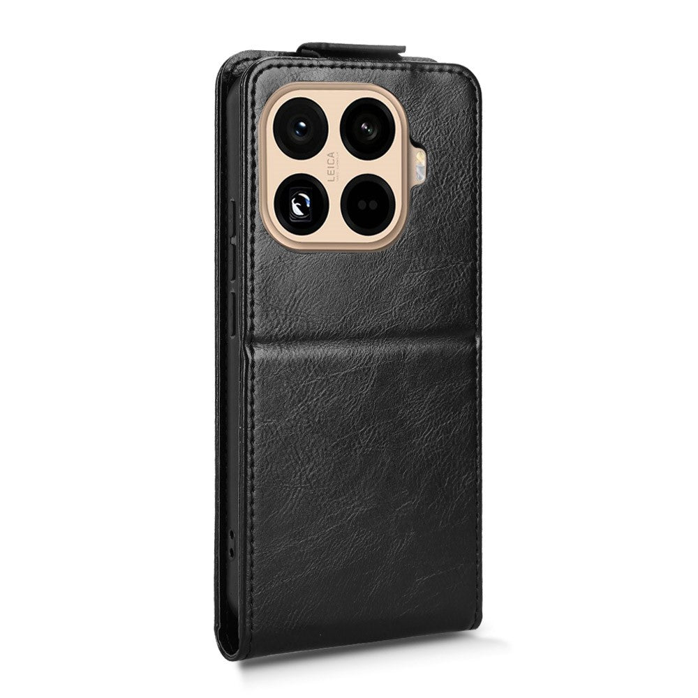 For Xiaomi 15T Pro Stand Case Magnetic Clasp Vertical Flip Leather Phone Cover with Card Holder