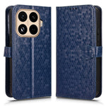 For Xiaomi 15T Pro Wallet Case Dot Pattern Imprint PU Leather Phone Cover with Wrist Strap