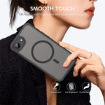 ENKAY HAT PRINCE For iPhone 17th / 16th Magnetic Case with 9H Tempered Glass PC TPU Matte Phone Cover
