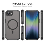 ENKAY HAT PRINCE For iPhone 17th / 16th Magnetic Case with 9H Tempered Glass PC TPU Matte Phone Cover