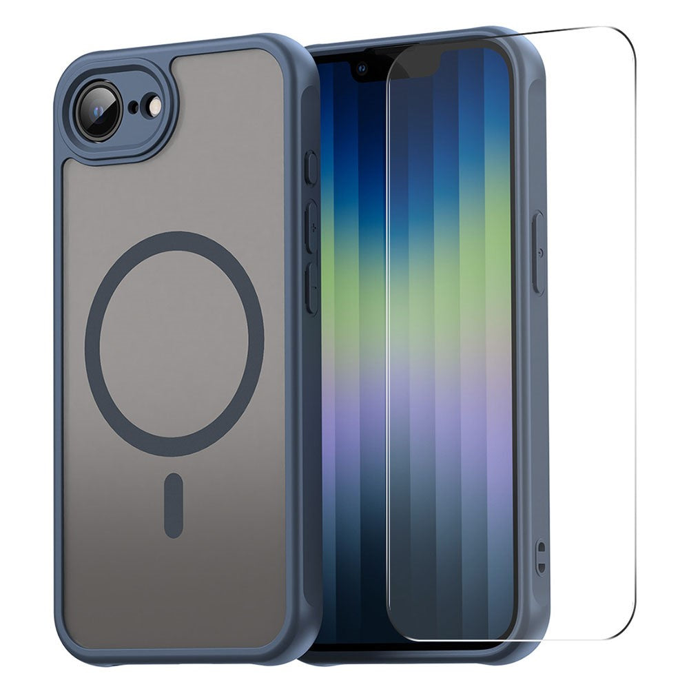 ENKAY HAT PRINCE For iPhone 17th / 16th Magnetic Case with 9H Tempered Glass PC TPU Matte Phone Cover