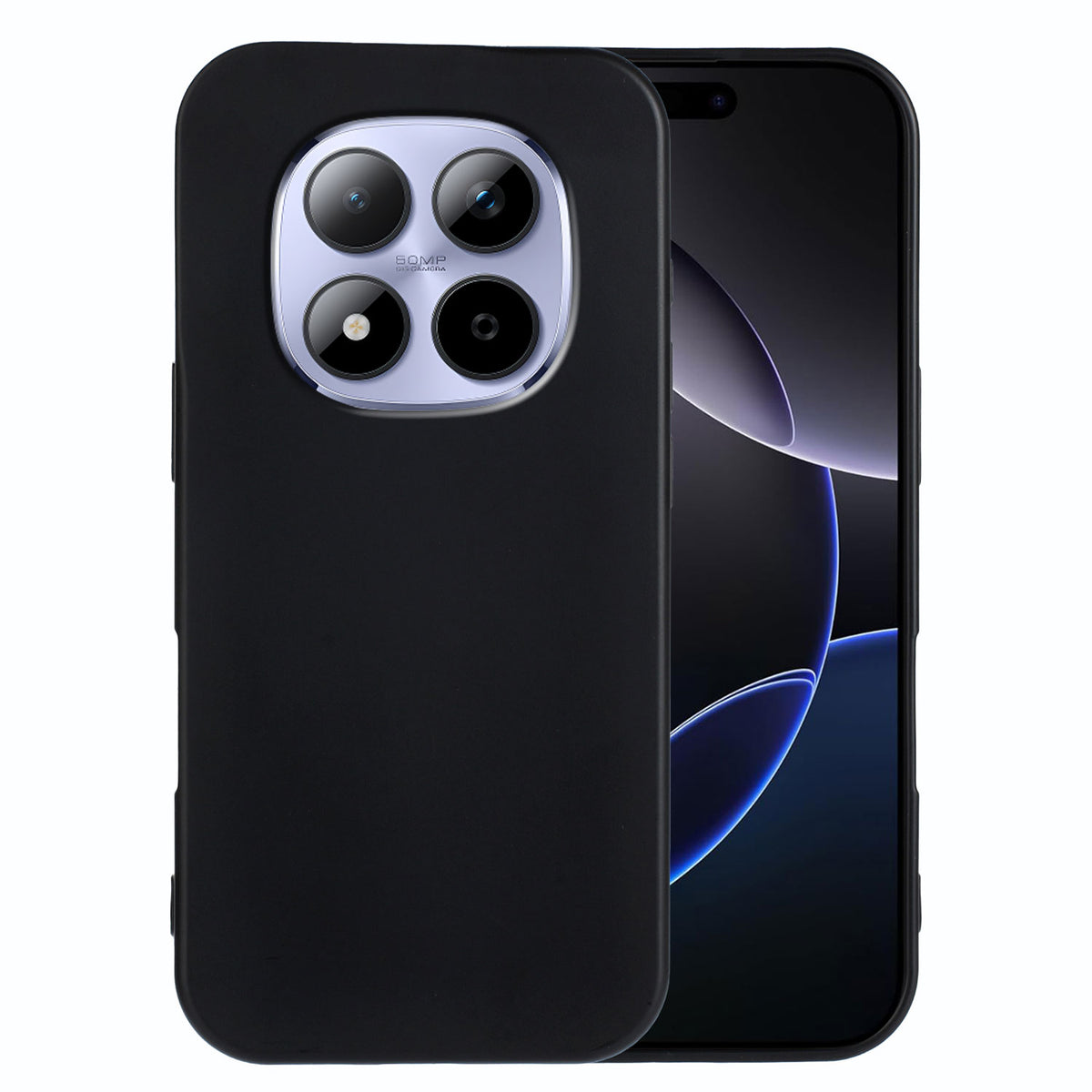 Xiaomi Redmi Note 15 Pro 5G (Global) TPU-skal mjukt matt anti-fingeravtrycks-mobilbaksida