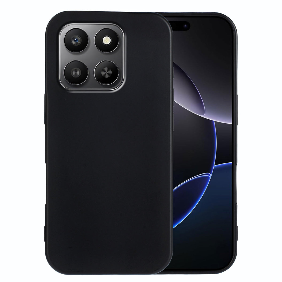 For Honor 400 Smart 5G / 4G / X7d 4G TPU-cover Blødt Mat Anti-fingeraftryk Telefonbagcover