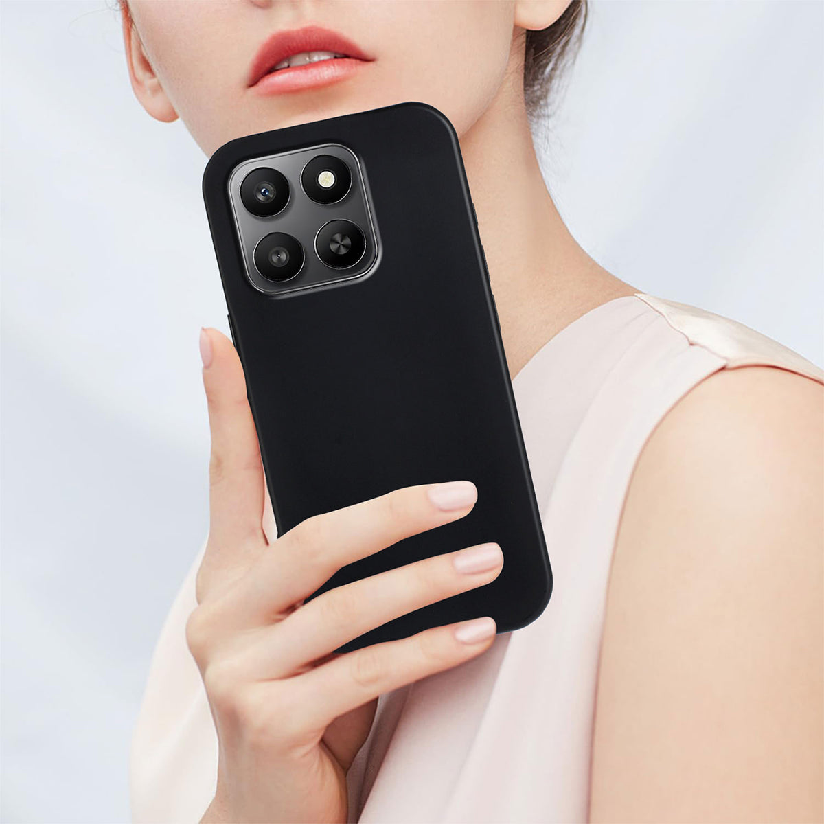 For Honor 400 Smart 5G / 4G / X7d 4G TPU-cover Blødt Mat Anti-fingeraftryk Telefonbagcover