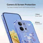 Xiaomi Redmi 15C 5G (EU) (173mm) / Xiaomi Redmi 15C 4G (EU) (173mm) cover med sommerfuglemønster, trykt TPU-mobilcover