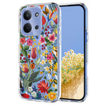 Xiaomi Redmi 15C 5G (EU) (173mm) / Xiaomi Redmi 15C 4G (EU) (173mm) skal fjärilsmönster tryck TPU mobil baksida skal